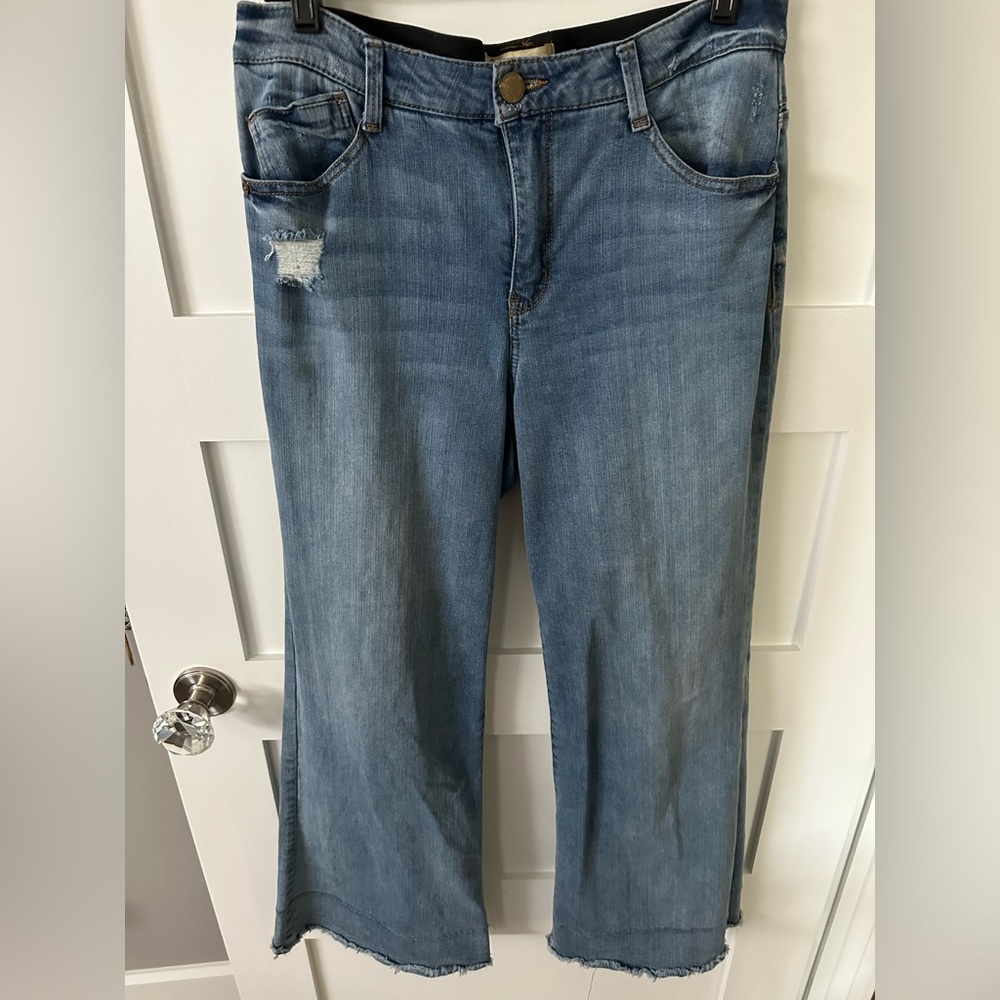 Democracy “Ab” technology flare jeans, size 10